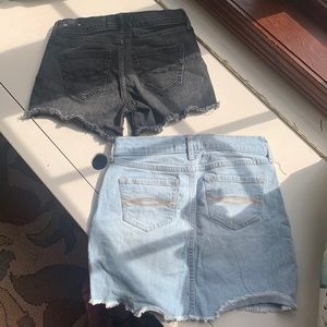 Abercrombie kids size 9-10 summer jean bottoms